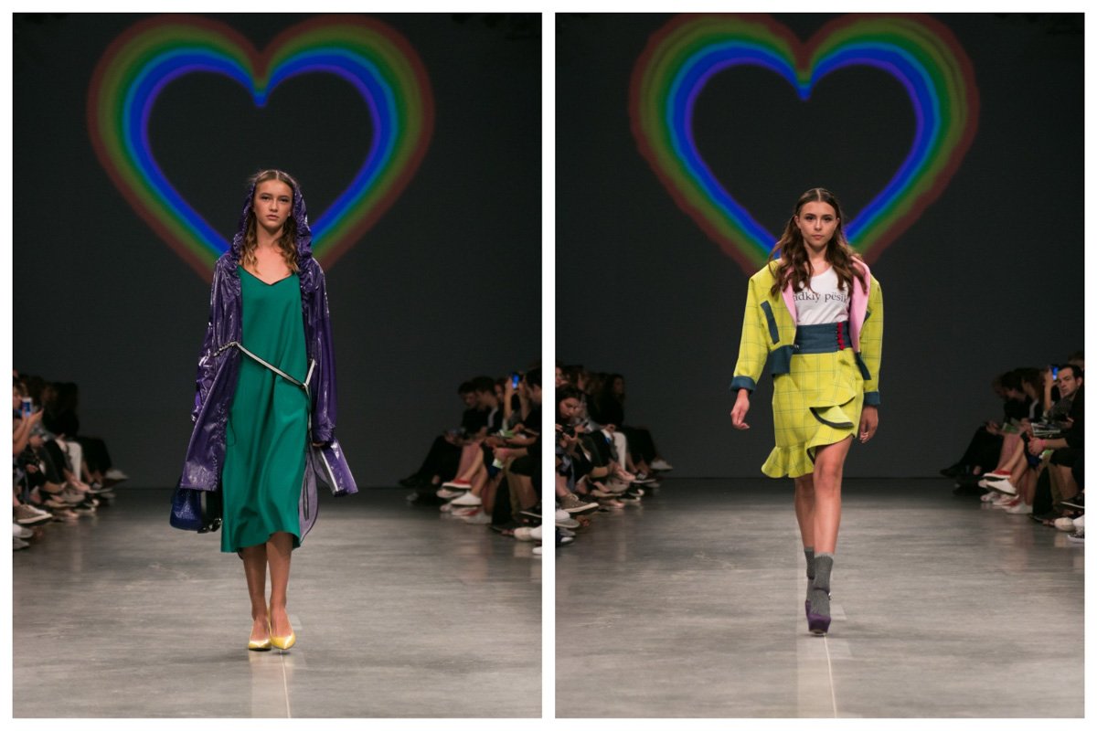 Источником для вдохновения дизайнеру Kristina Laptso служили фотографии молодых родителей в 70-х