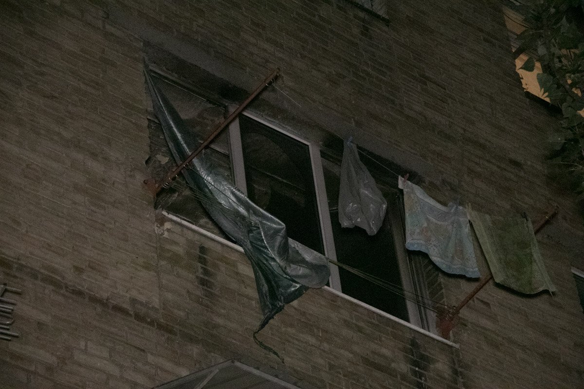 Возгорание произошло на 4 этаже