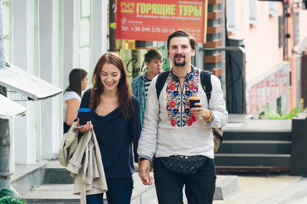 С Украиной в сердце и с украинкой за руку С Украиной в сердце и с украинкой за руку