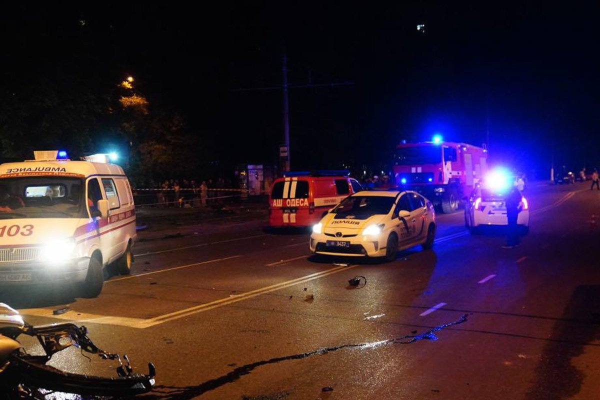 По факту происшествия возбуждено уголовное дело по статье 286 части 3 уголовного кодекса Украины