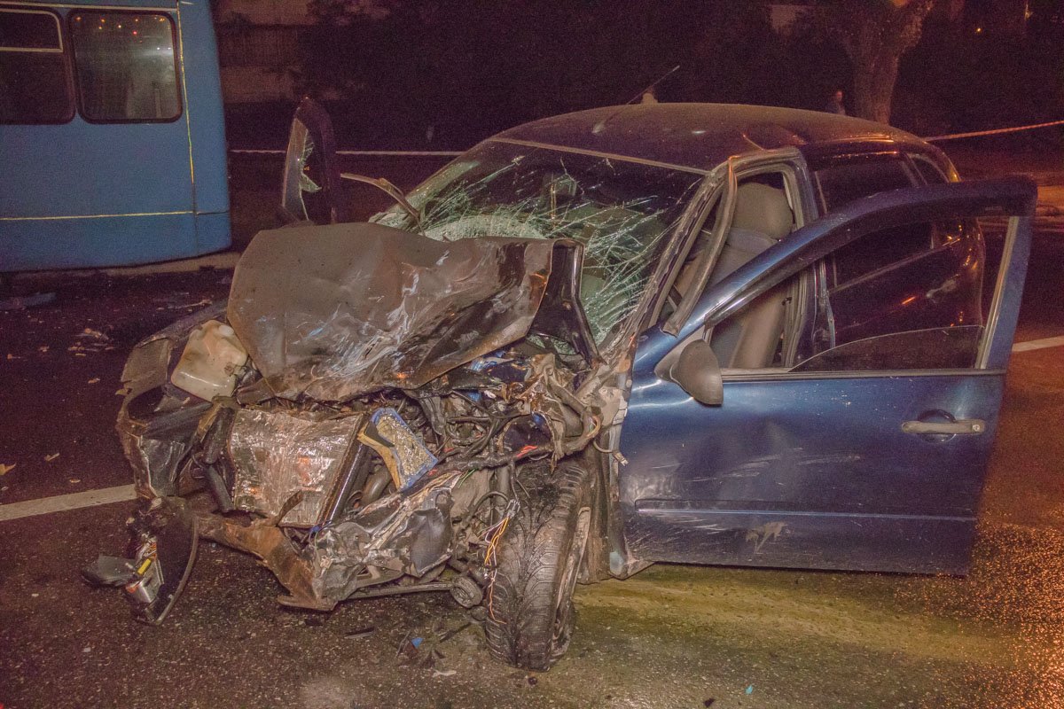 8 сентября, в Киеве на улице Оноре де Бальзака произошло ДТП с пострадавшими