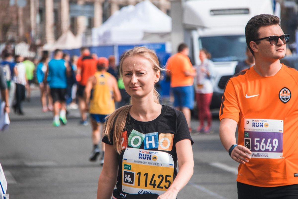 Пробежка перед основным забегом