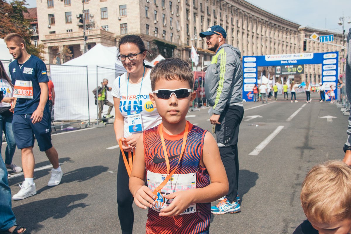 Самый модный участник забега