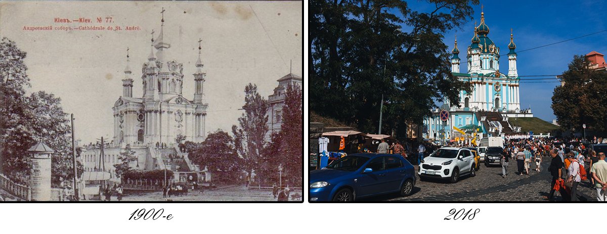 Хотите представить Андреевский без машин? Вернитесь в 1900 год