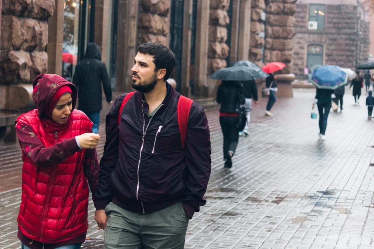 А я говорила, промокнем! А я говорила, промокнем!