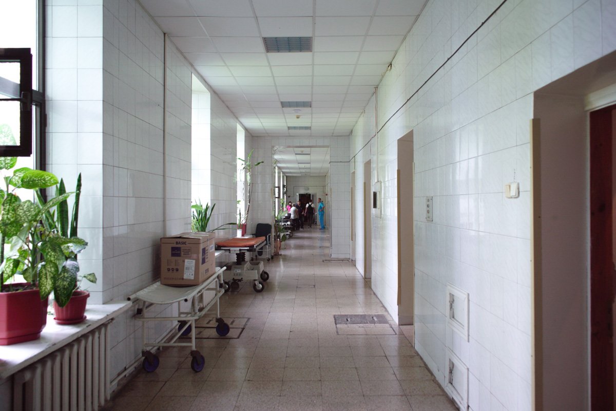 Женщина находится в 17 городской клинической больнице