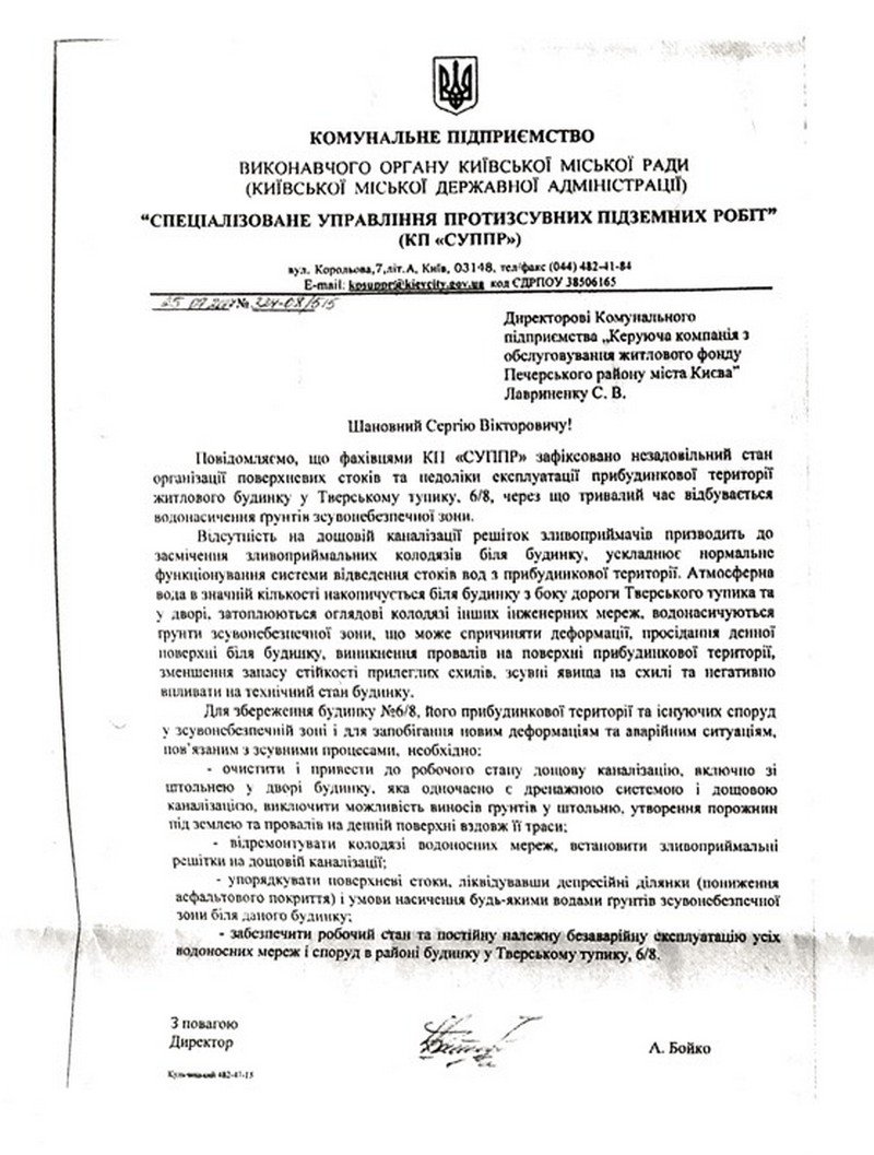 Сообщение СУППР 