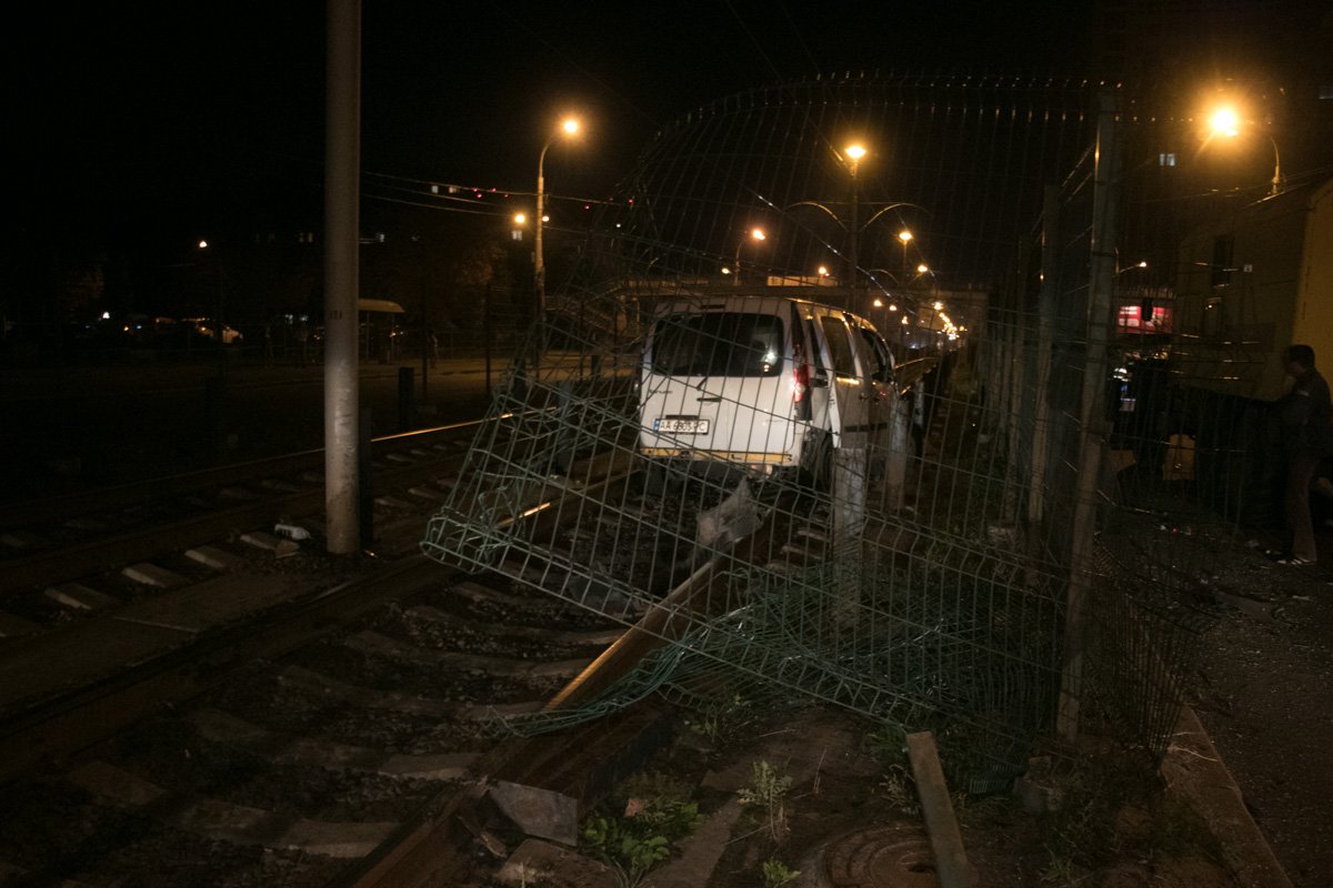 К счастью, в результате аварии никто не пострадал