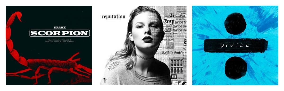 За премию «Лучший альбом года» поборются три исполнителя