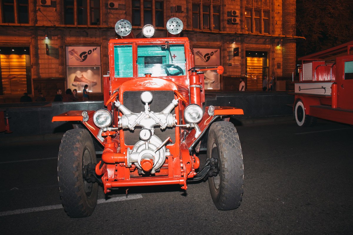 Раритетная пожарная машина