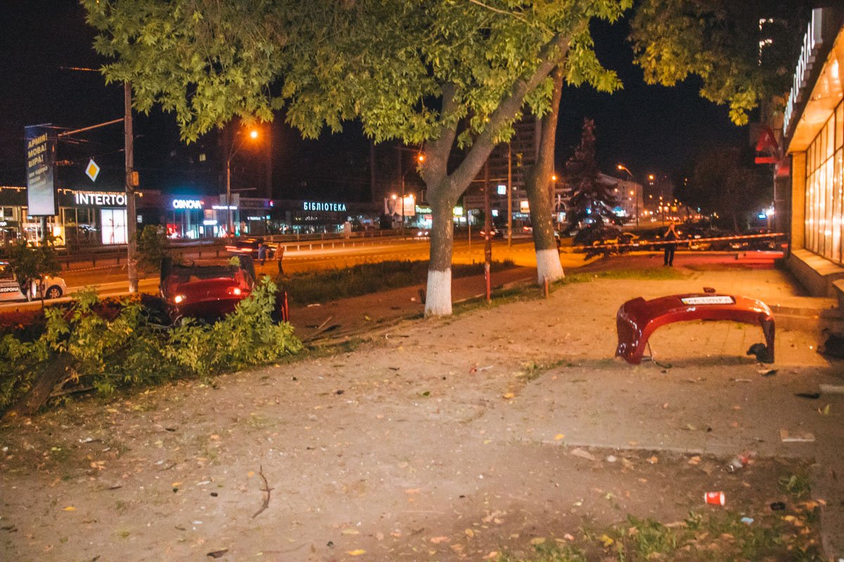 Водителя Lancer госпитализировали