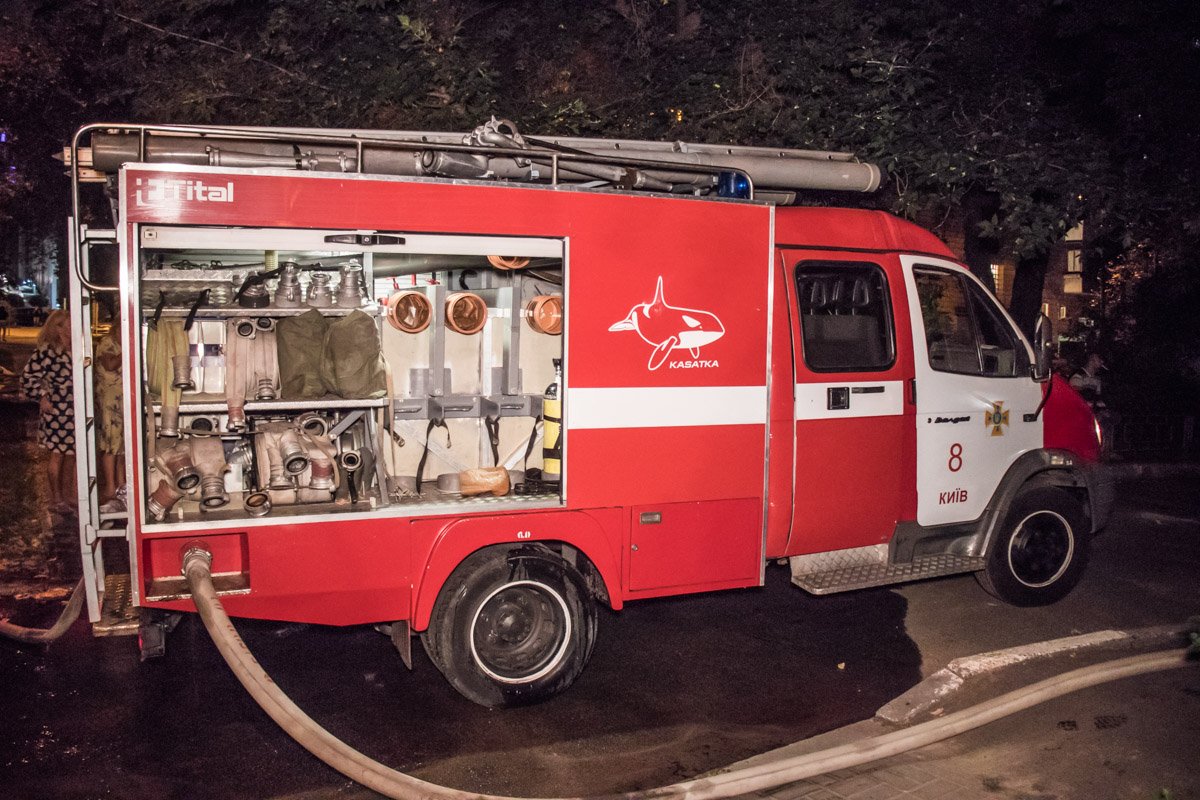 В ночь на 16 сентября в Киеве по адресу улица Ковпака, 3 произошел пожар