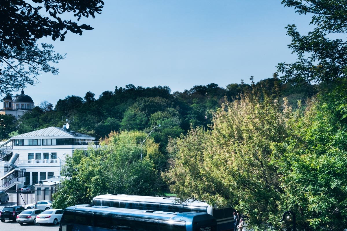 Мост построят между парками «Крещатый» и «Владимирская горка»