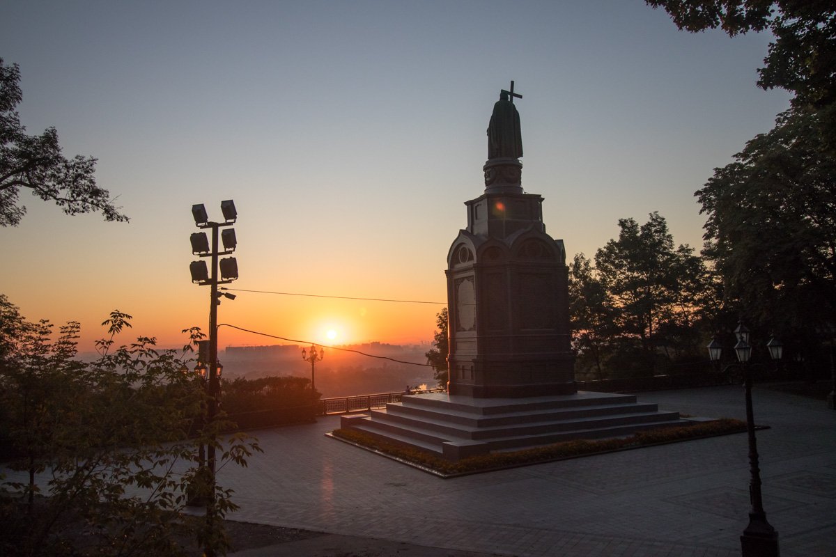 Рассвет с Владимирской горки