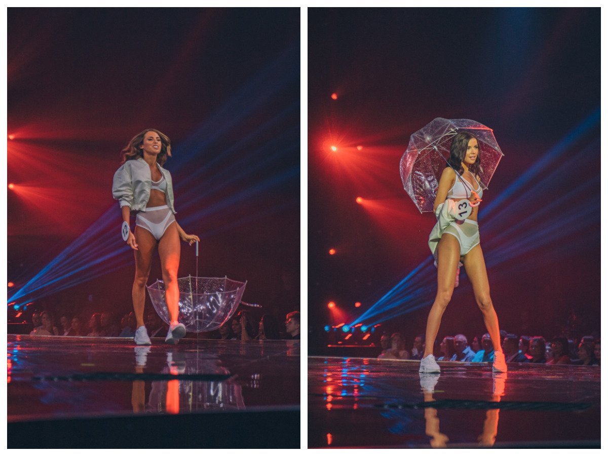 Хотя все девушки одеты одинаковы, выход каждый особенный 