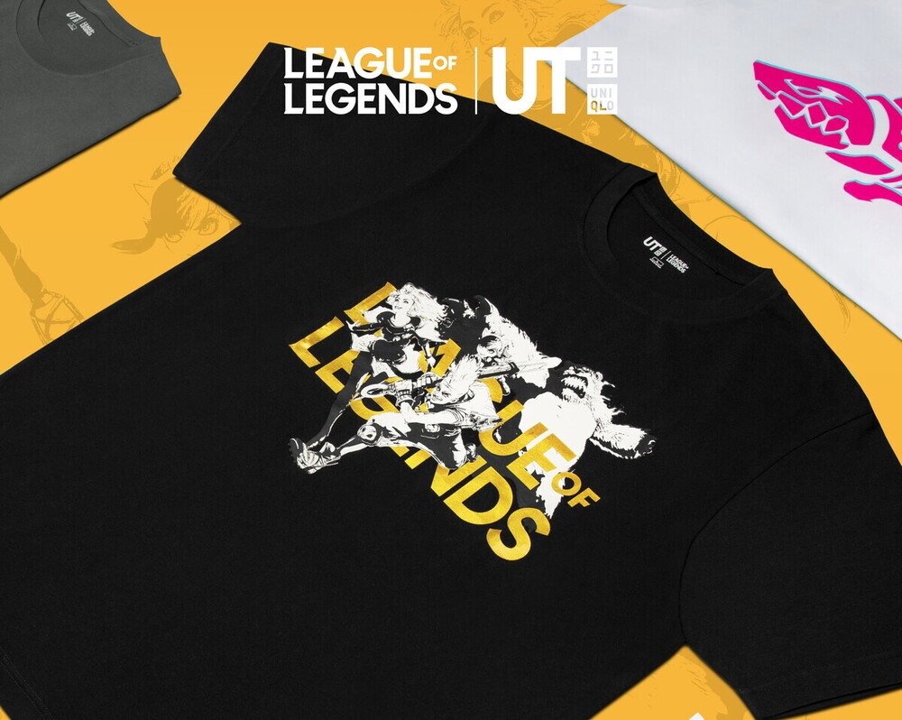 Сеть UNIQLO выпустит новую линейку футболок в сотрудничестве с создателями League of Legends 1
