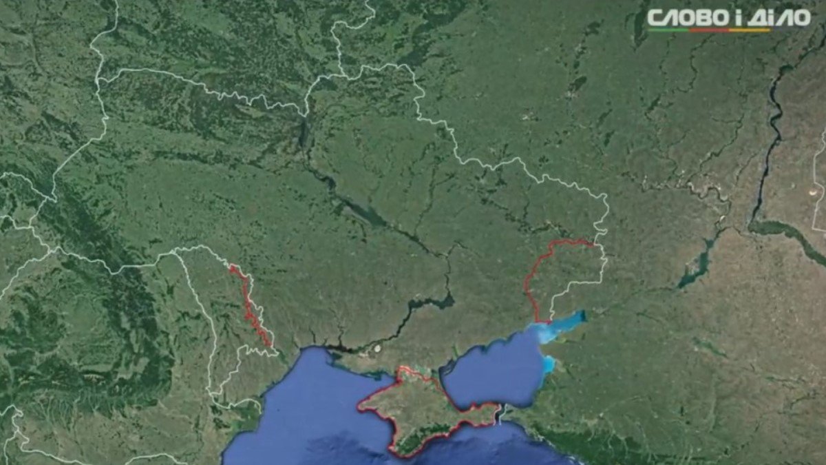 Со спутников показали, как изменились Донбасс и Крым после вторжения России 1