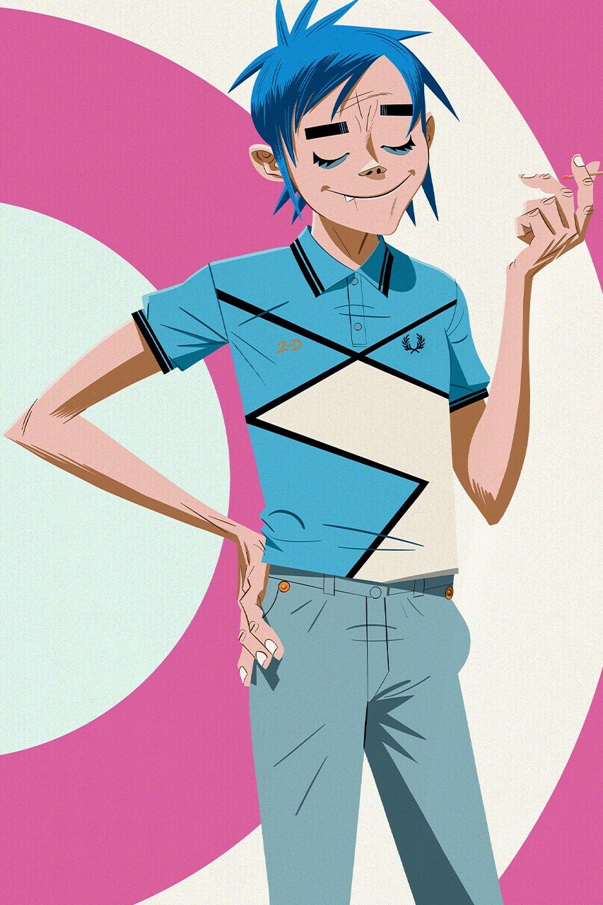 От футболок до платьев: Gorillaz и Fred Perry готовят совместную коллекцию одежды 1