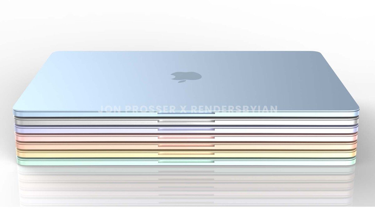 Известный инсайдер поделился первыми изображениями MacBook Air с чипом M2 от Apple 2