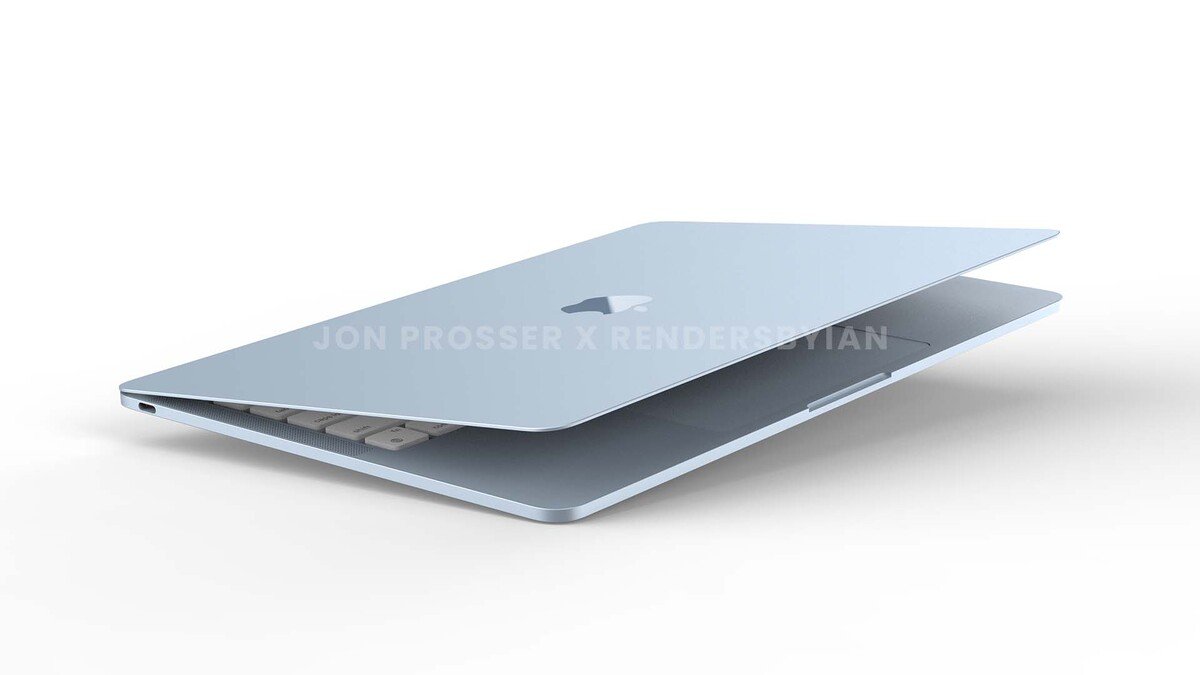 Известный инсайдер поделился первыми изображениями MacBook Air с чипом M2 от Apple 1