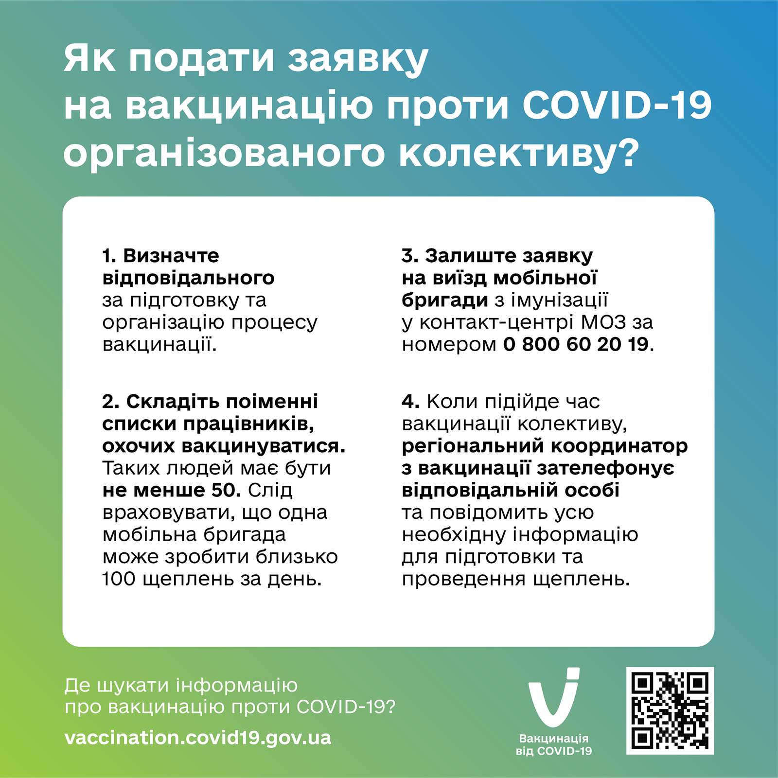 В Украине начали вакцинировать трудовые коллективы: условия 1