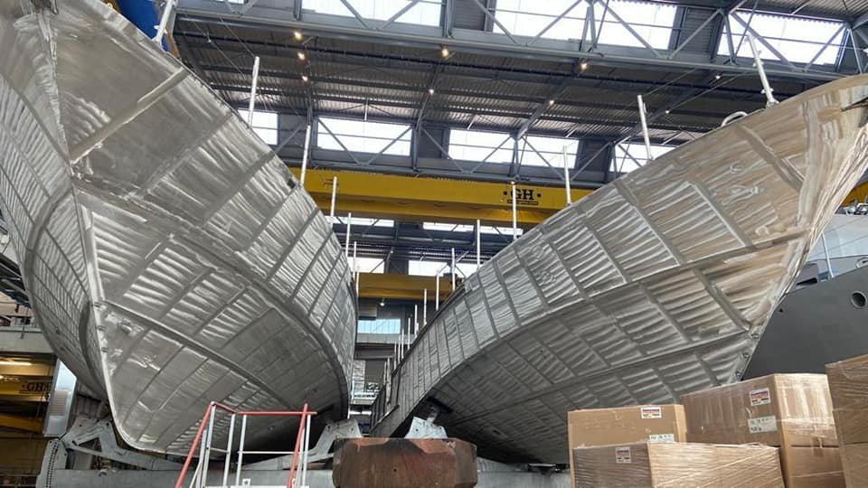 В Україні показали макет нового патрульного корабля для берегової охорони 1