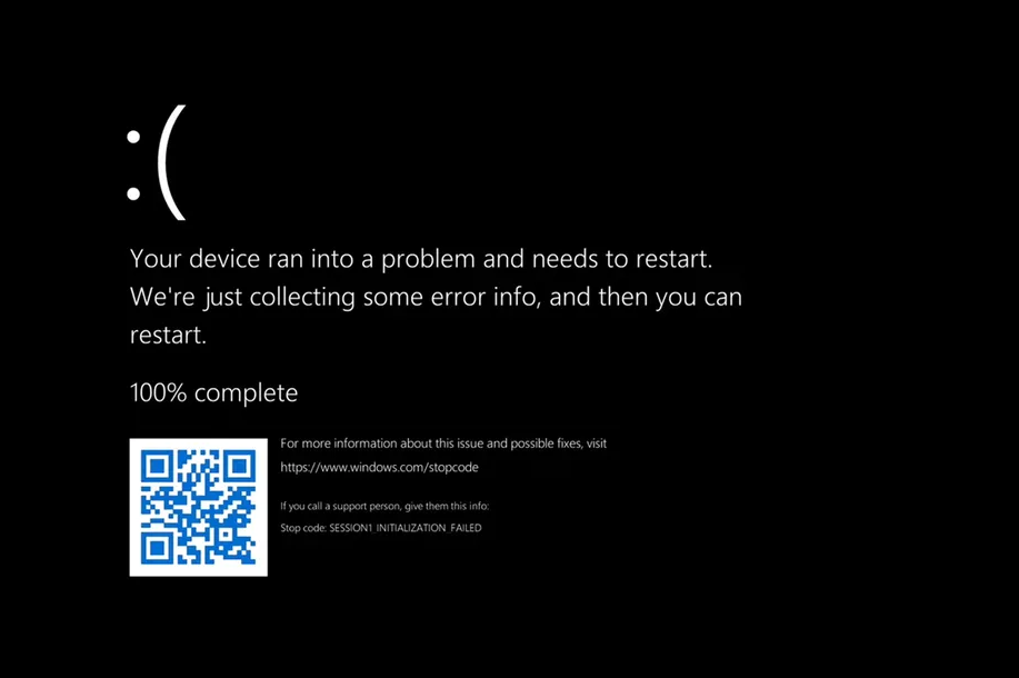 Известный многим пользователям PC «Синий экран смерти» в Windows 11 сделали чёрным 1