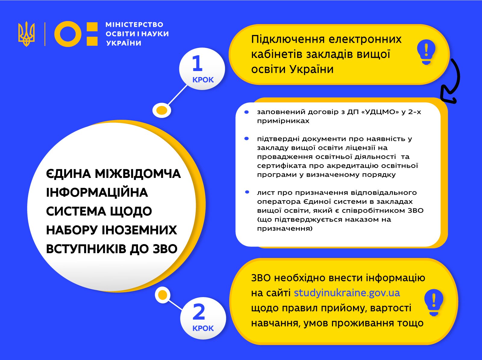 В Украине с 1 августа запустят онлайн-платформу для набора в вузы иностранцев 1