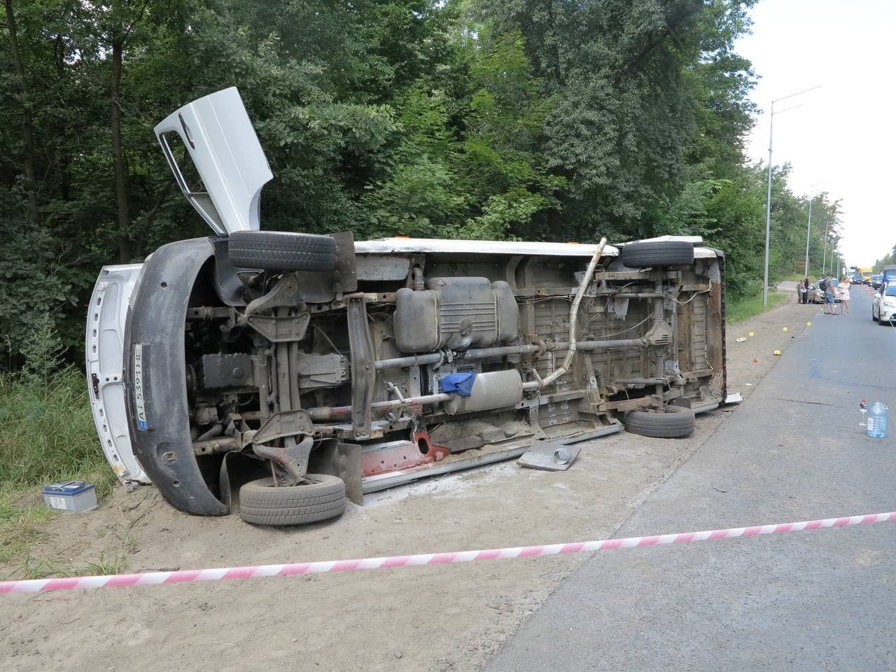ДТП на Гостомельской трассе в Киеве: стали известны подробности 1