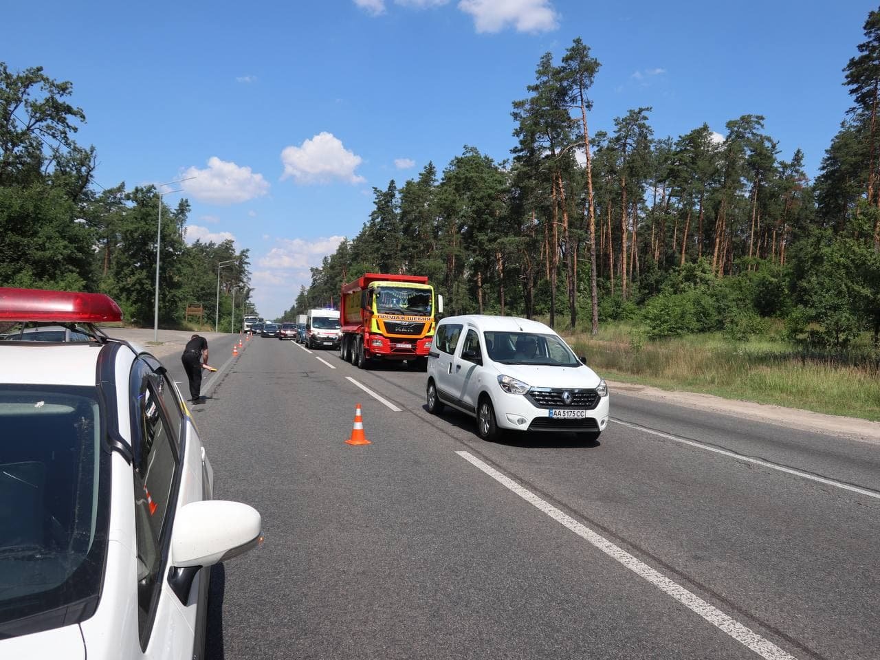 ДТП на Гостомельской трассе в Киеве: стали известны подробности 3