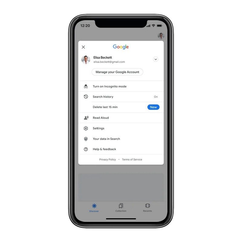 Google додасть в Chrome можливість моментального видалення історії пошуку за останні 15 хвилин 1