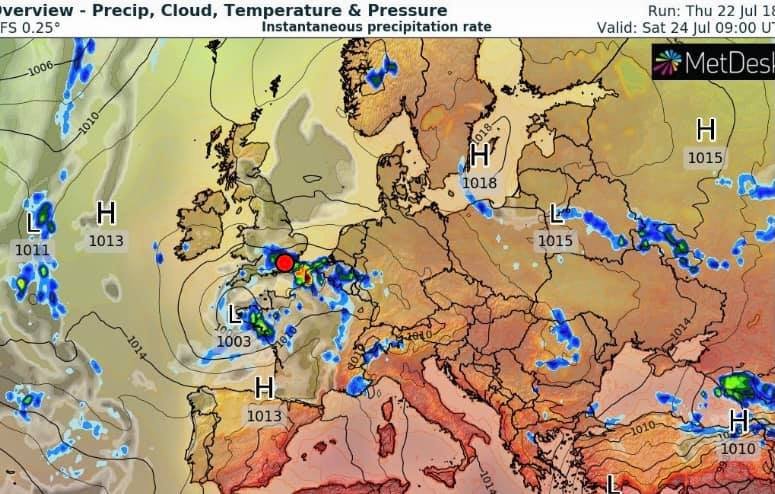 Какой будет погода в Украине на выходных 2