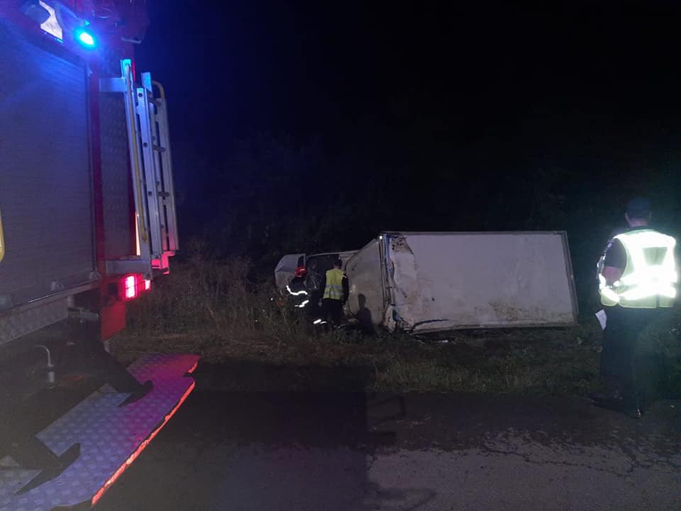 На трассе Киев — Чоп столкнулись фургон и автобус с паломниками: в салоне находилось 56 пассажиров 1