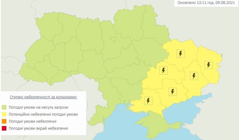 До України атмосферний фронт принесе дощі: погода на 10 серпня 3