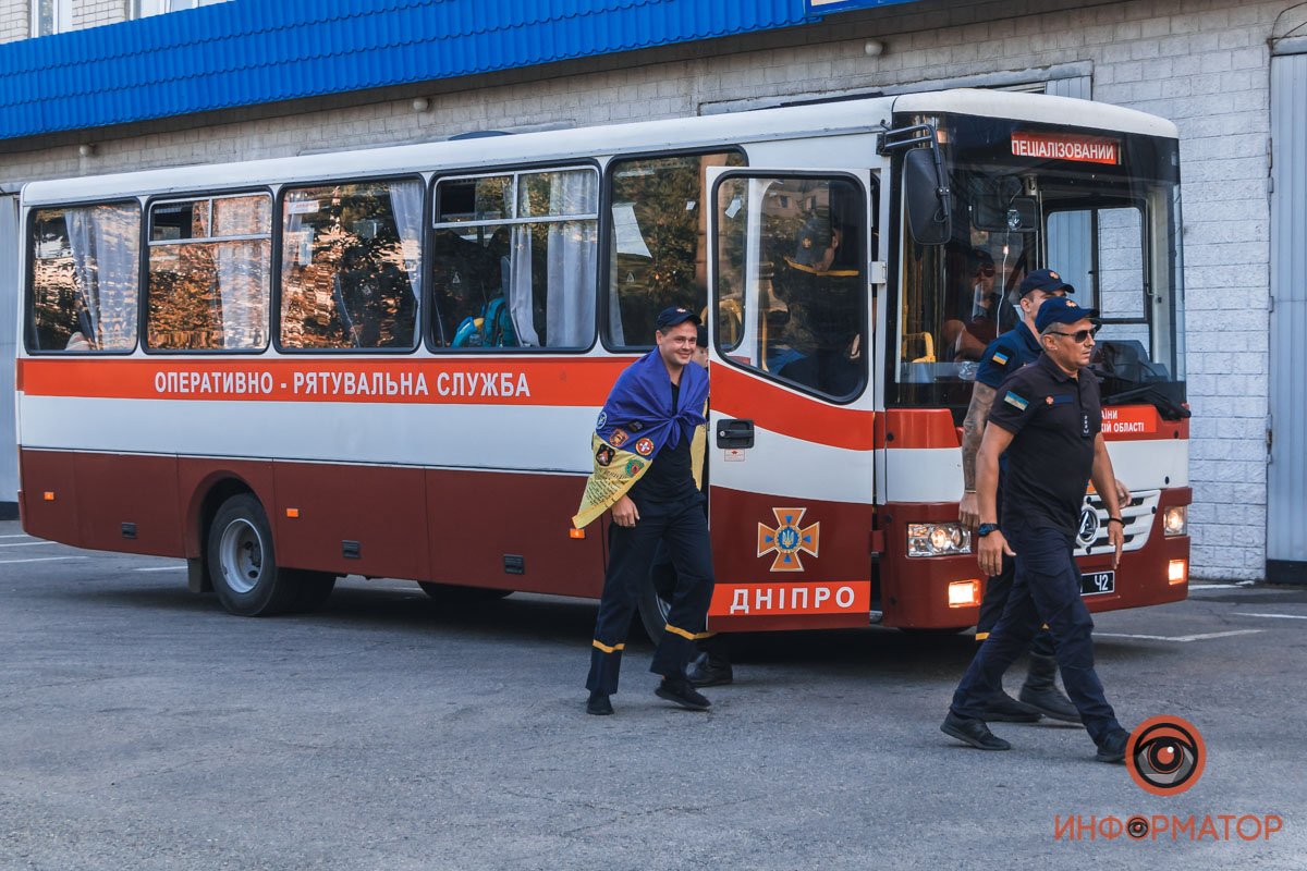 Украинские спасатели помогали бороться с пожарами в Греции