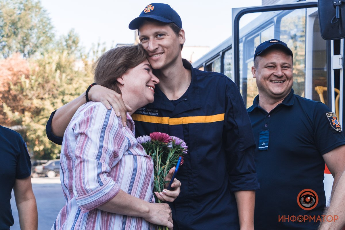 Спасатели ГСЧС вернулись домой