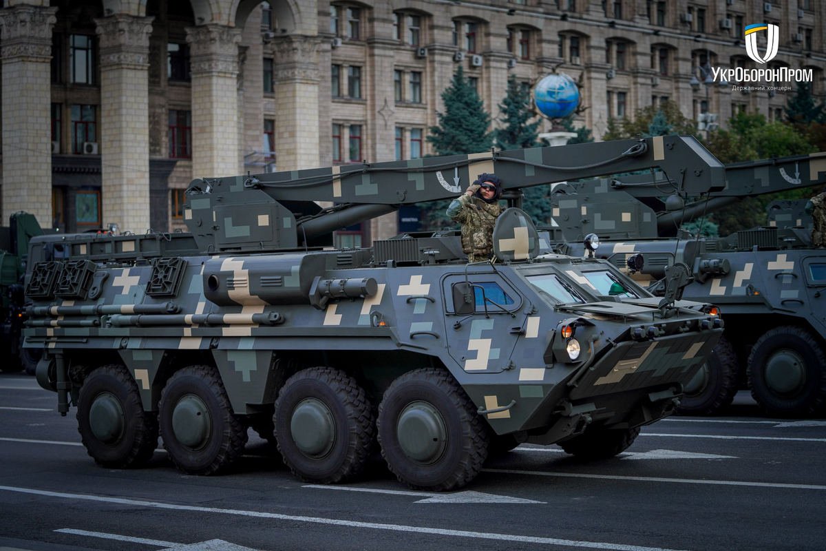 Войска, боевые самолёты и сотни единиц военной техники: как Киеве проходит репетиция парада ко Дню независимости Украины 1