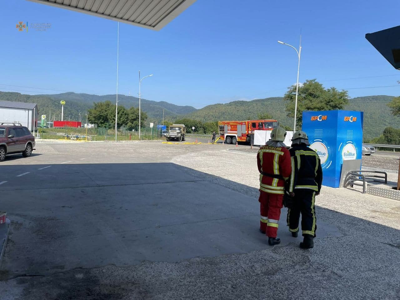 В Закарпатской области произошёл взрыв на АЗС: 2 человека в больнице 1
