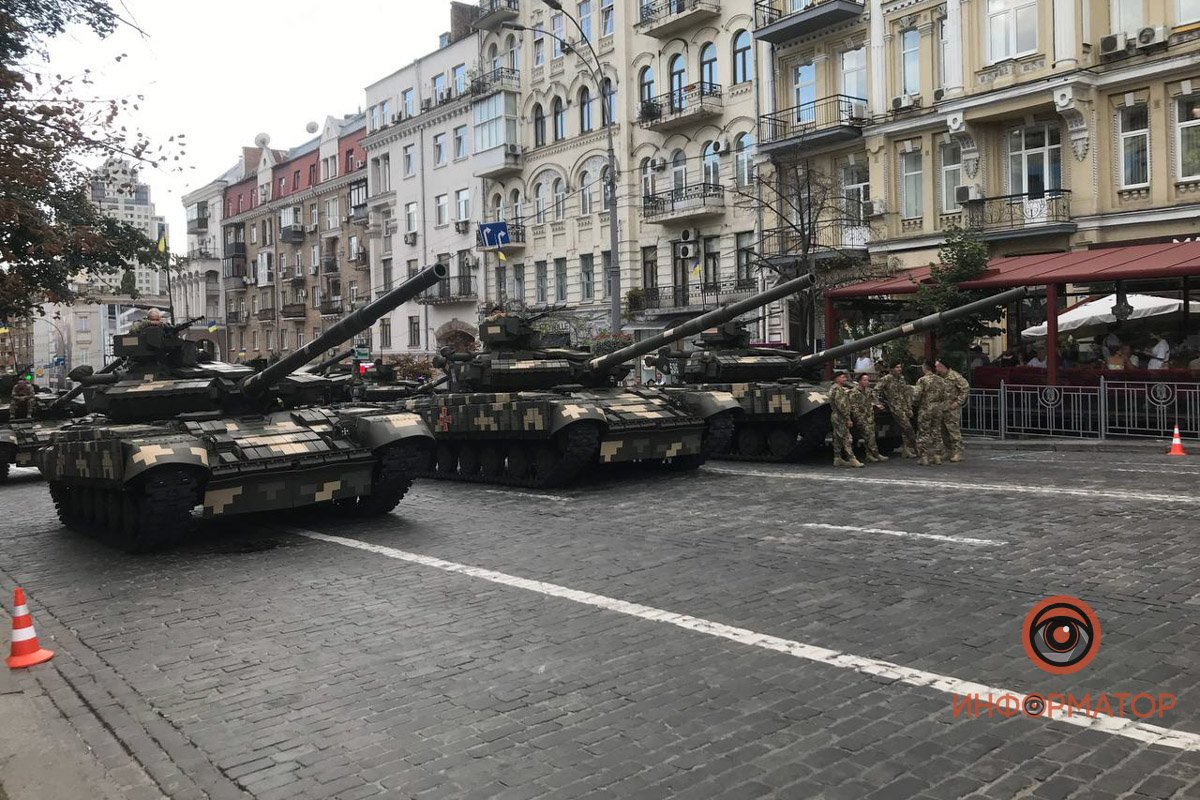 Подготовка к параду ко Дню Независимости в Киеве идёт полным ходом: фото и видео с Крещатика 3