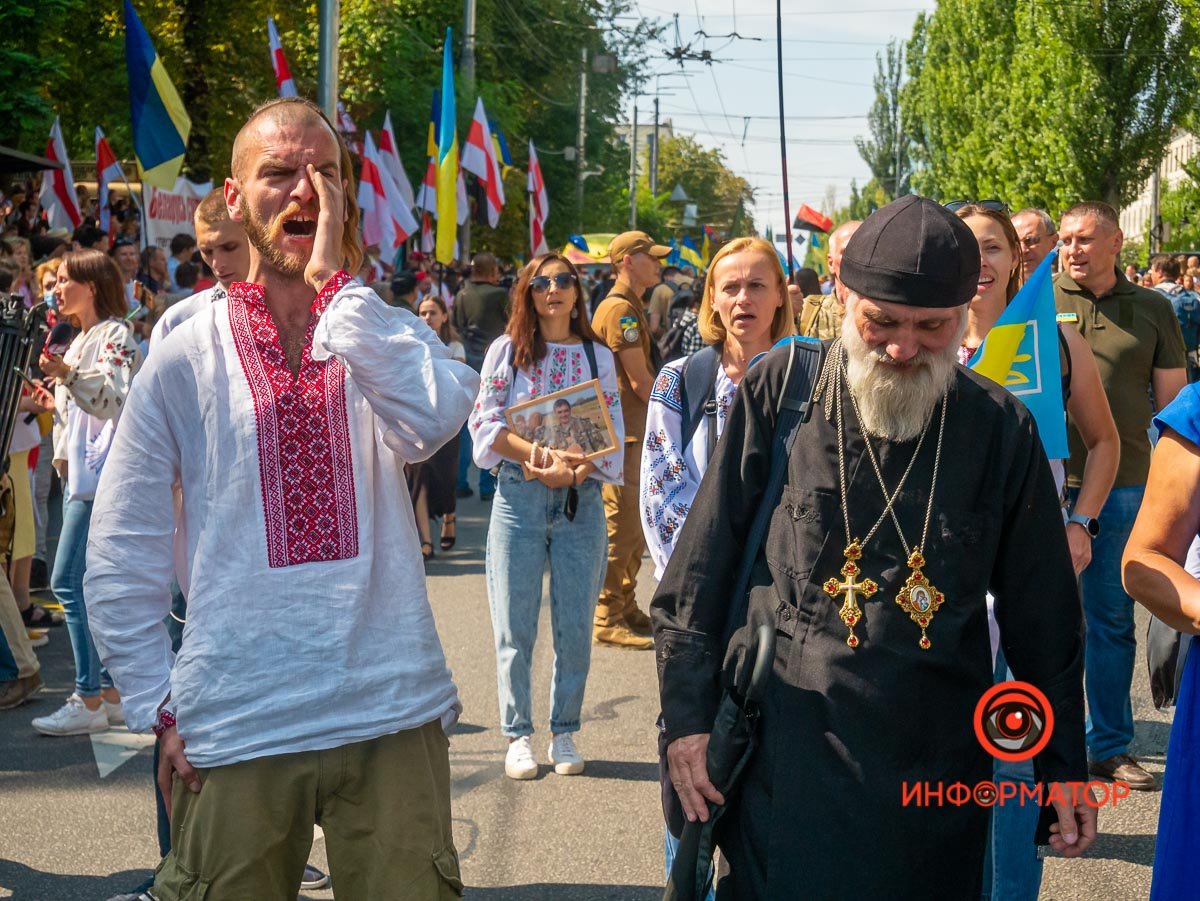 У Києві пройшов Марш захисників до Дня незалежності України: як це було 21