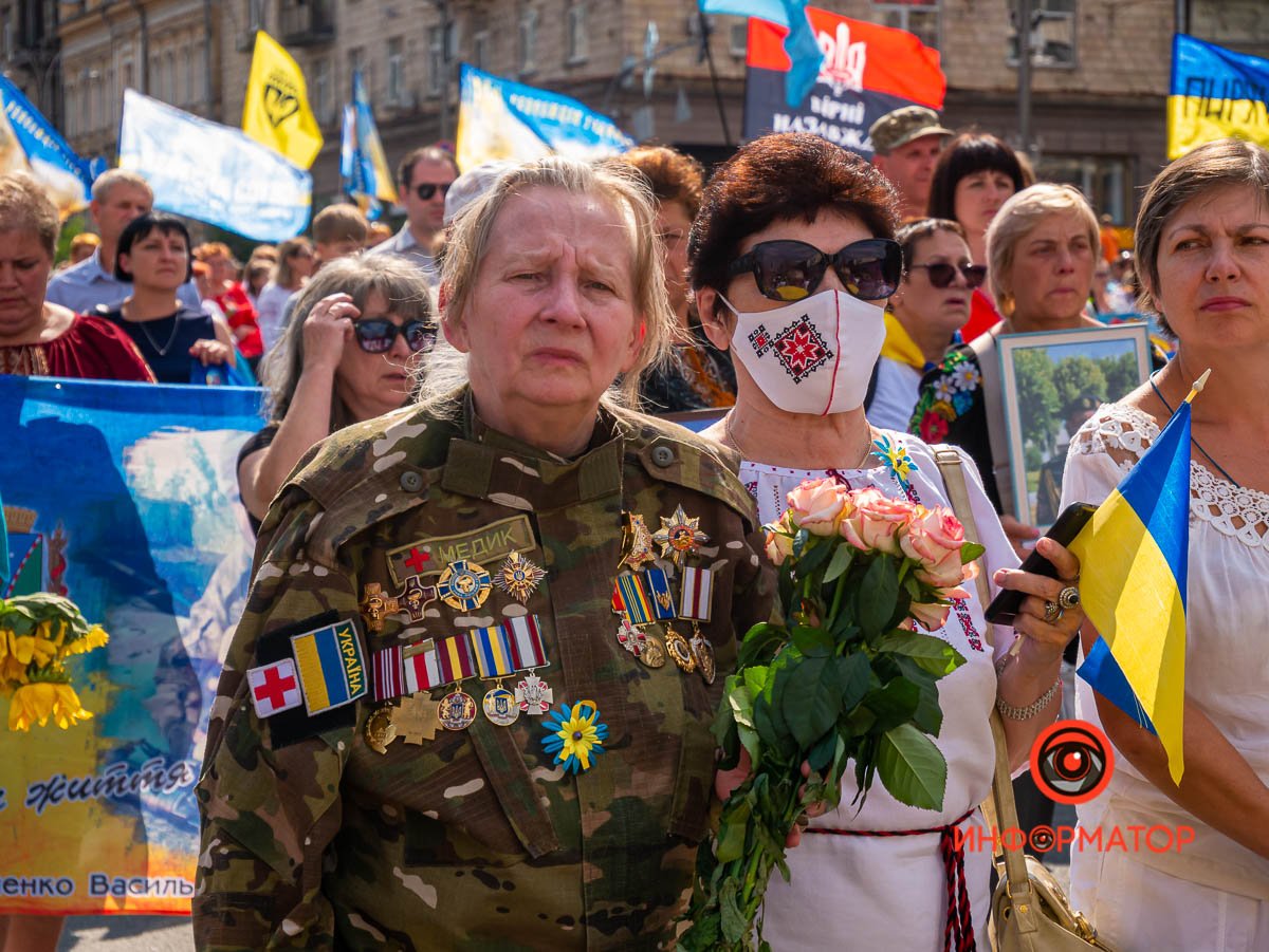 У Києві пройшов Марш захисників до Дня незалежності України: як це було 12