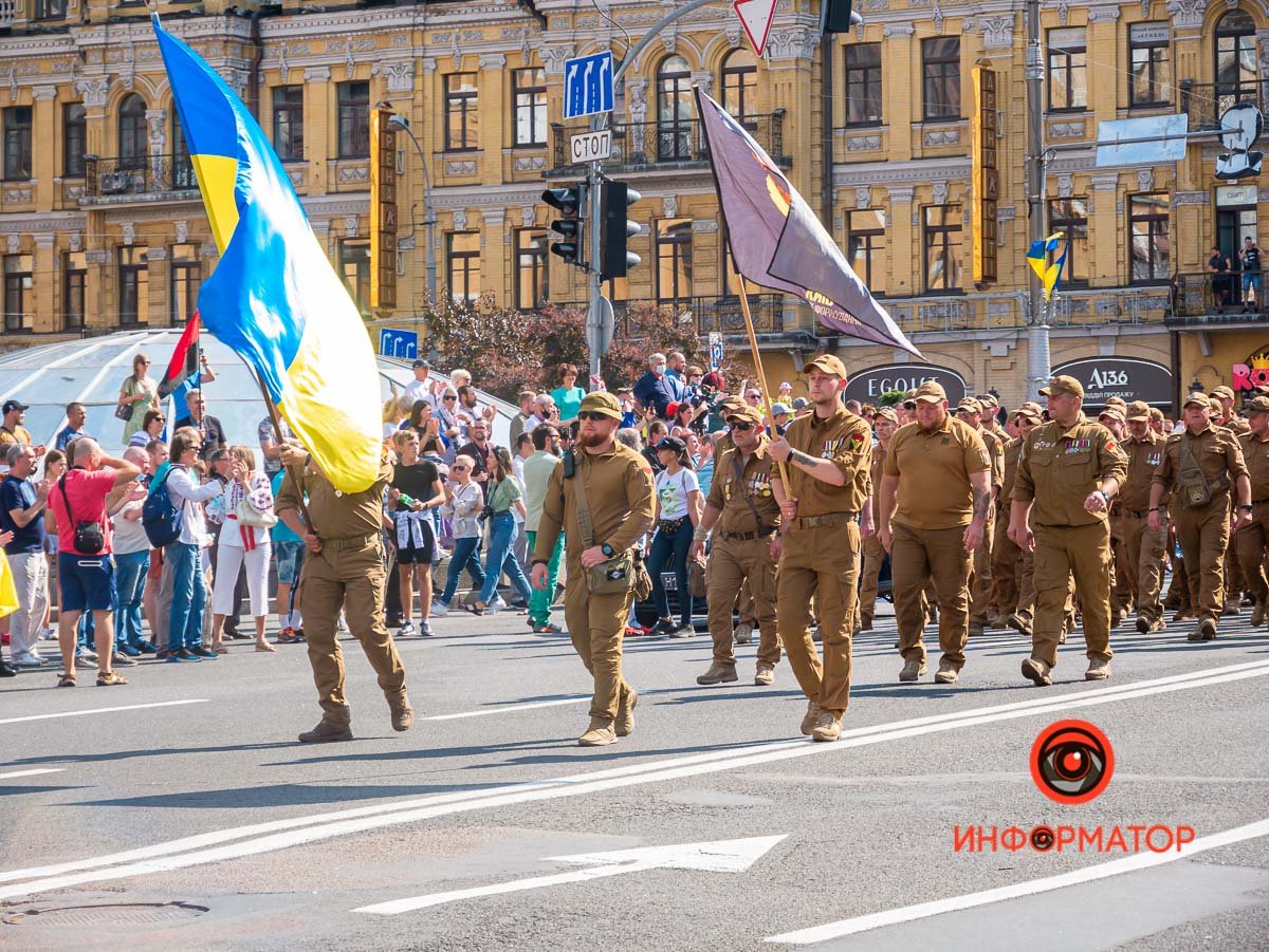 У Києві пройшов Марш захисників до Дня незалежності України: як це було 18