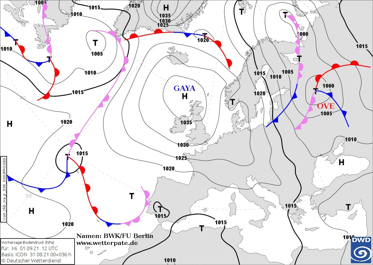Холодний фронт і дощі: погода в Україні на 2 вересня 1