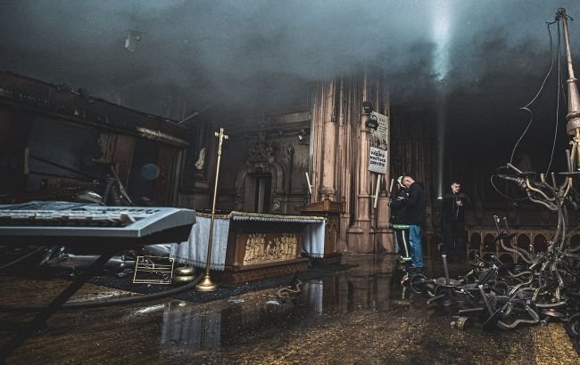 Пожежа в костелі Святого Миколая: відкрили кримінальне провадження за порушення правил пожежної безпеки 1
