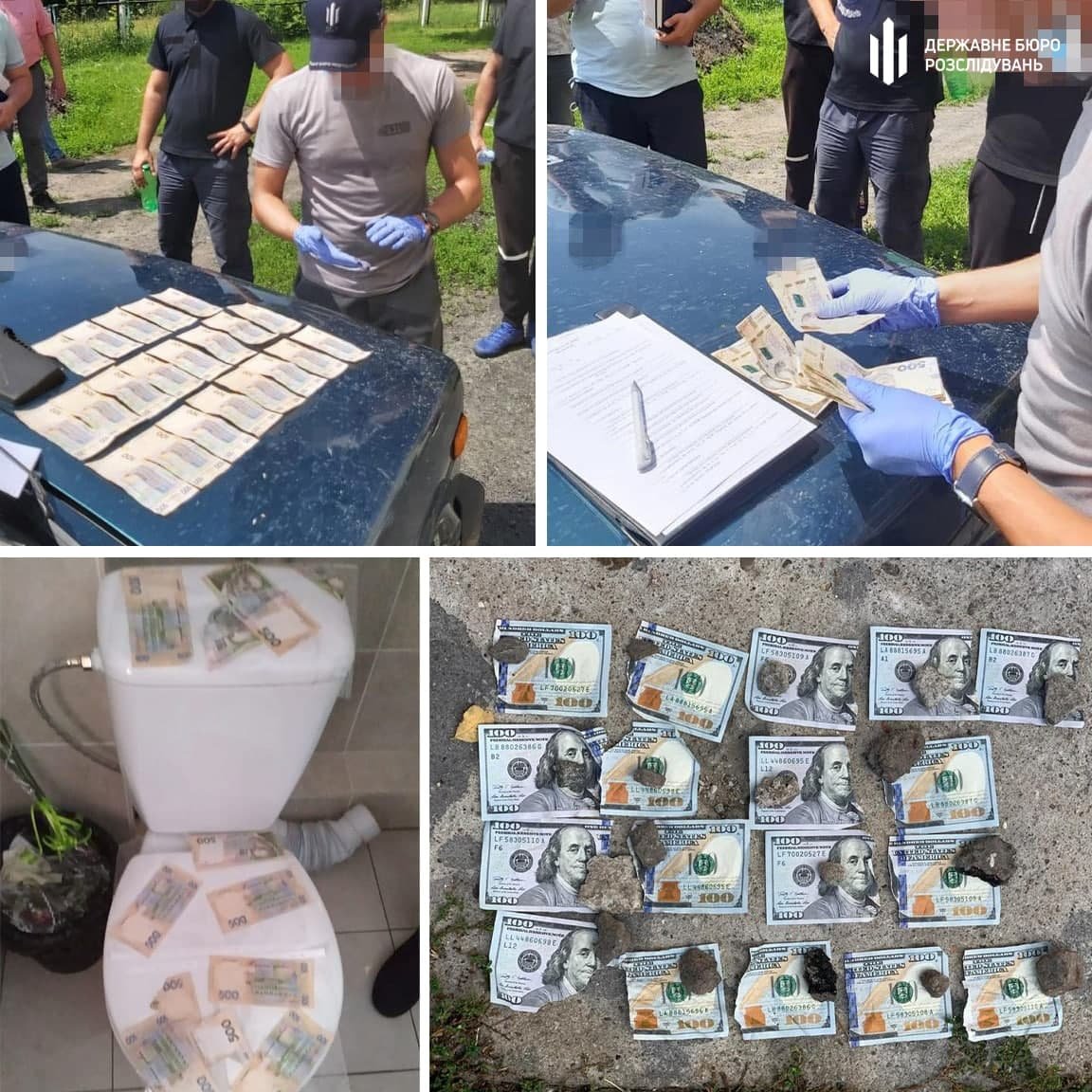 Змити в унітаз, з'їсти, викинути: самі "оригінальні" спроби хабарників позбутися грошей в Україні 1