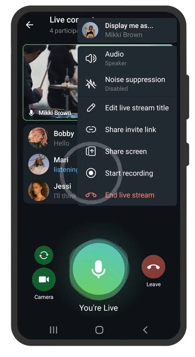 Цветовые темы для чатов, список прочитавших сообщение и интерактивные эмодзи: Telegram выпустил очередное обновление 10