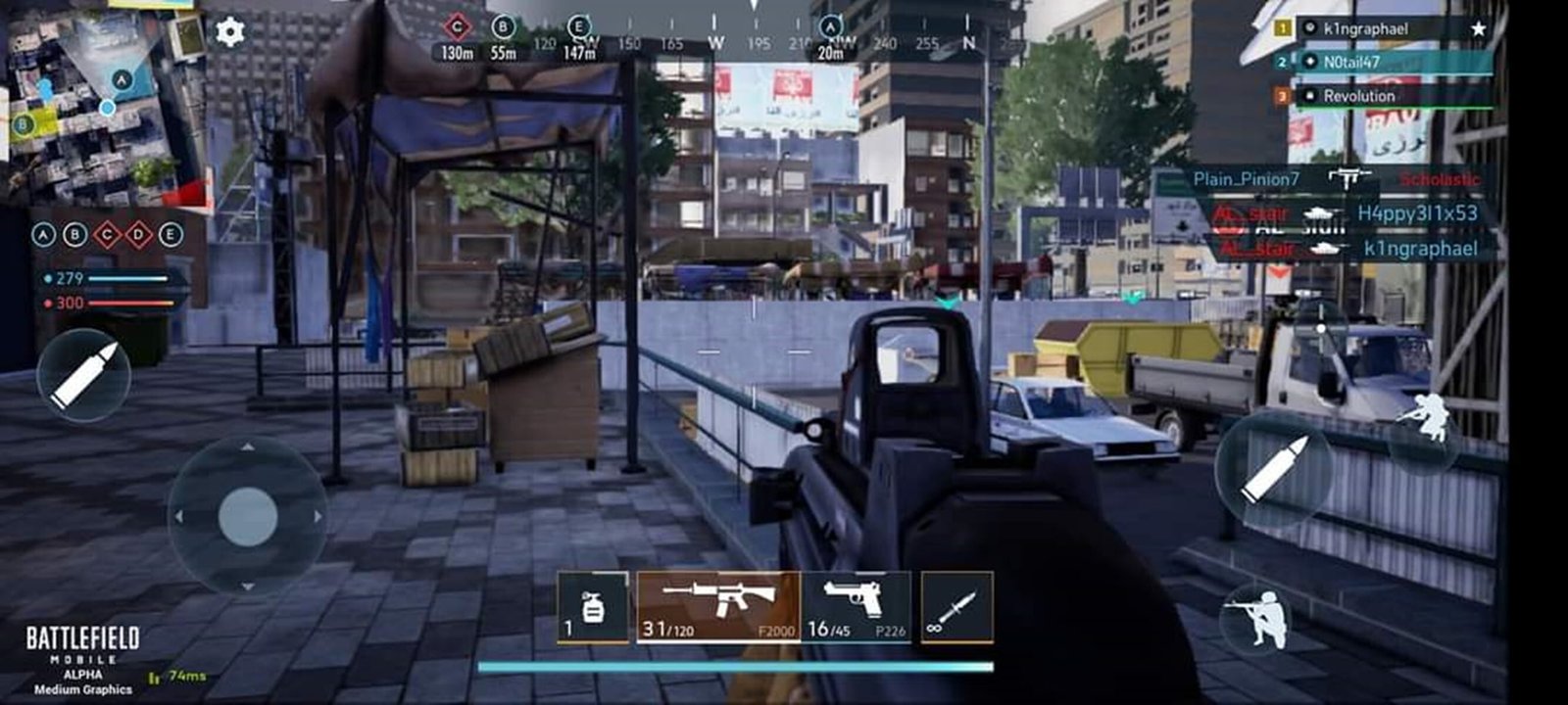 В сеть попали геймплей и скриншоты раннего билда Battlefield Mobile 7