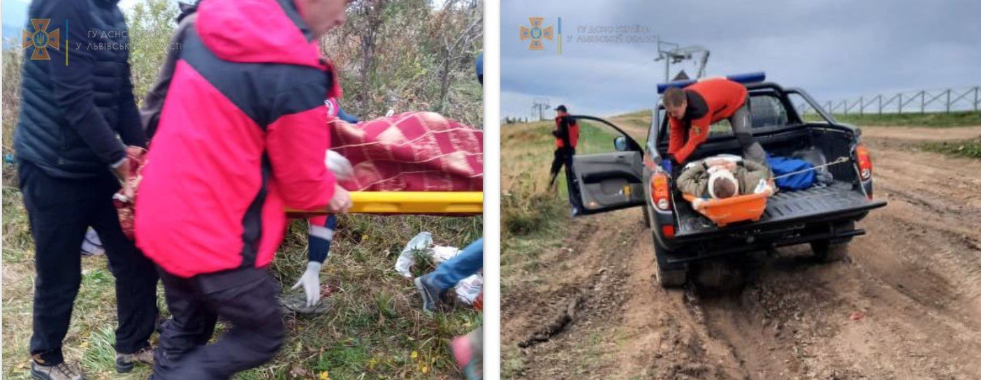 В горах Львовской области перевернулся автомобиль с туристами: пять пострадавших 2