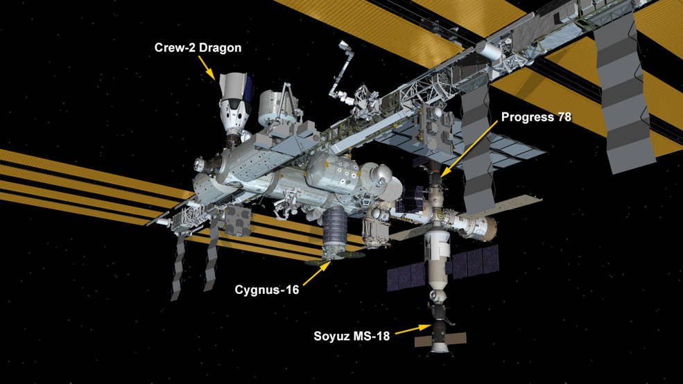 Космический корабль SpaceX Cargo Dragon отстыковался от МКС, чтобы вернуться на Землю 1