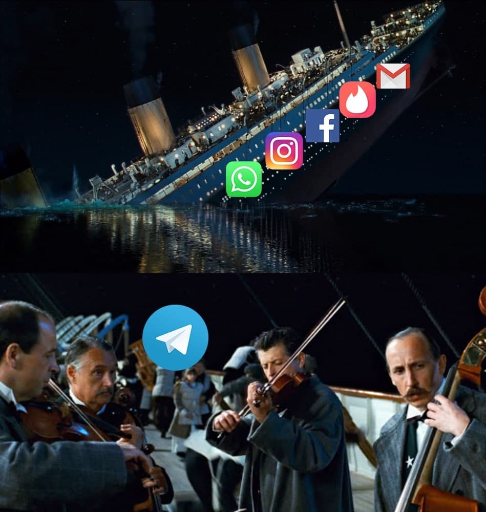 Сбой в Facebook, Instagram и WhatsApp. Только мемы 18